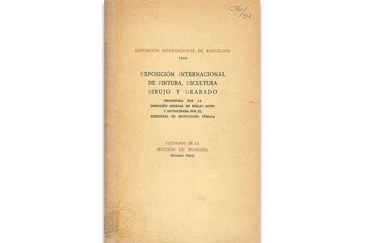 Exposición Internacional de pintura, escultura, dibujo y grabado organizada por la Dirección General de Bellas Artes y patrocinada por el Ministerio de Instrucción Pública: catálogo de la Sección Española