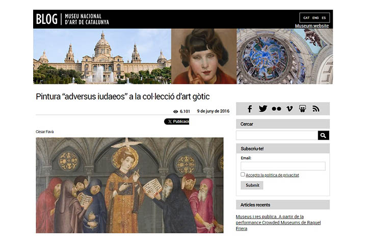 Blog Museu Nacional d’Art de Catalunya Blog Museu Nacional d’Art de Catalunya