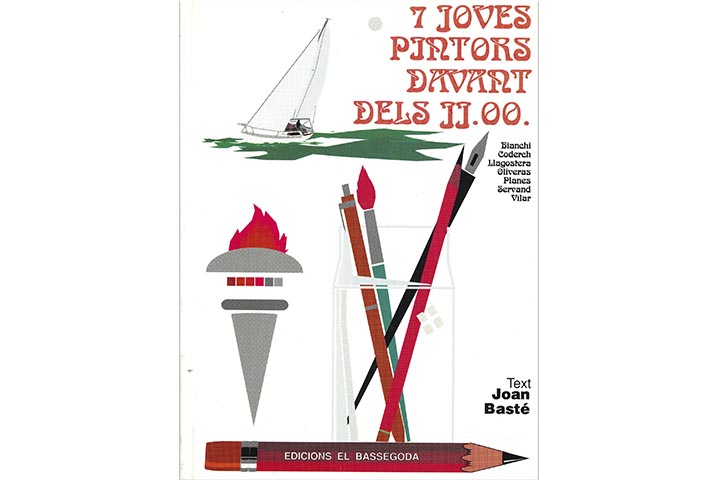 7 joves pintors davant dels JJ.OO.: Bianchi, Coderch, Llagostera, Oliveras, Planes, Servand, Vilar