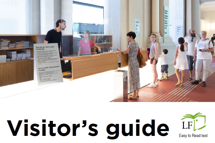 Visitor guide with the Easy to Read standards