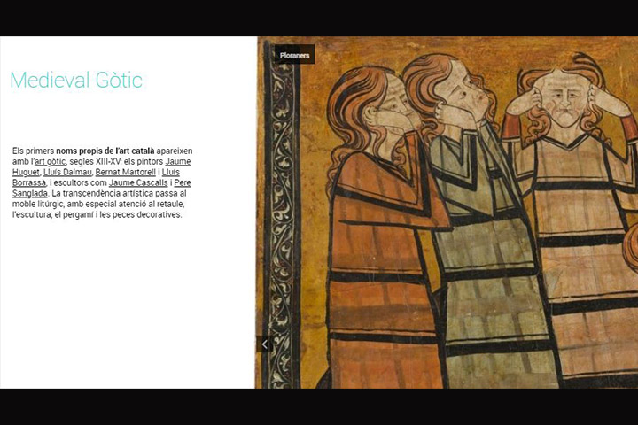 La col·lecció d'art gòtic 