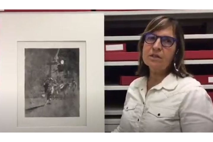 Obra comentada "Ronda nocturna"