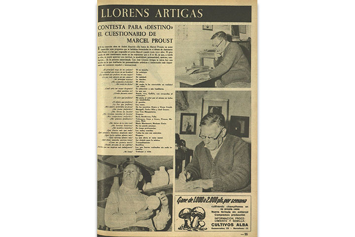 José Llorens Artigas contesta