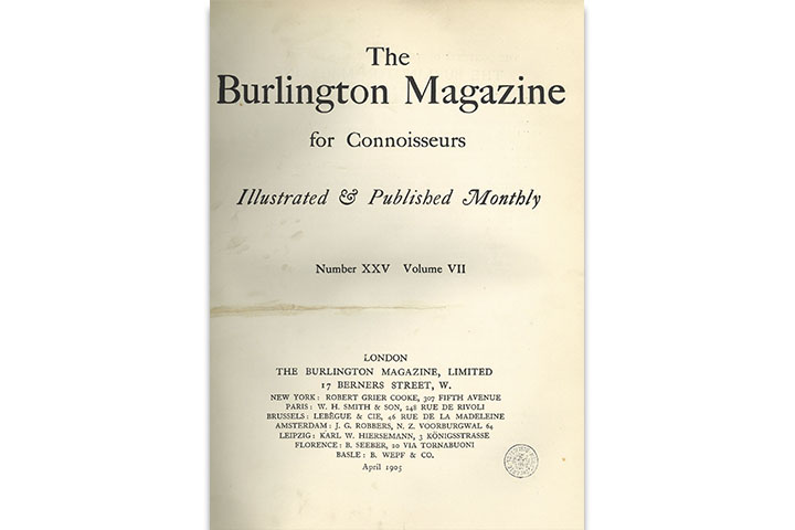The Burlington Magazine
