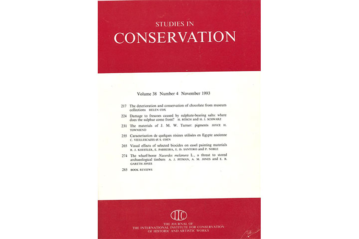 Studies in conservation
