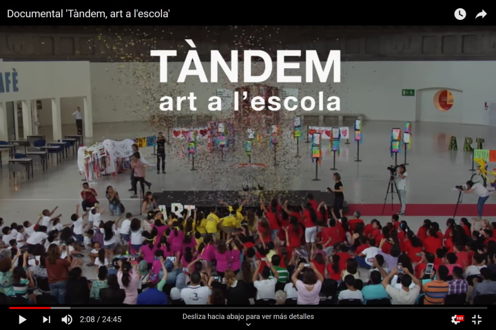Documental 'Tàndem, art a l'escola'