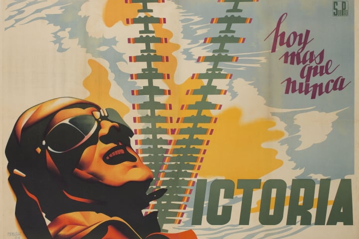 Josep Renau. Hoy mas que nunca, victoria, 1938. Col·lecció particular en dipòsit al museu, 2014 © Fundació Josep Renau – València