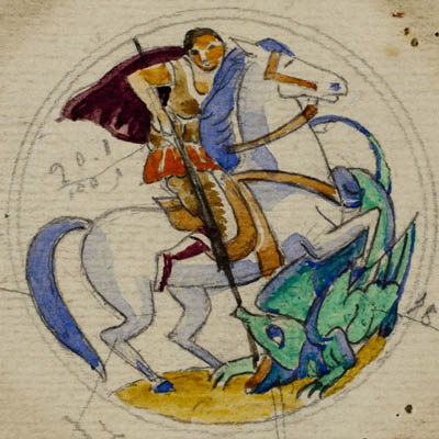 Sant Jordi, Xavier Nogués