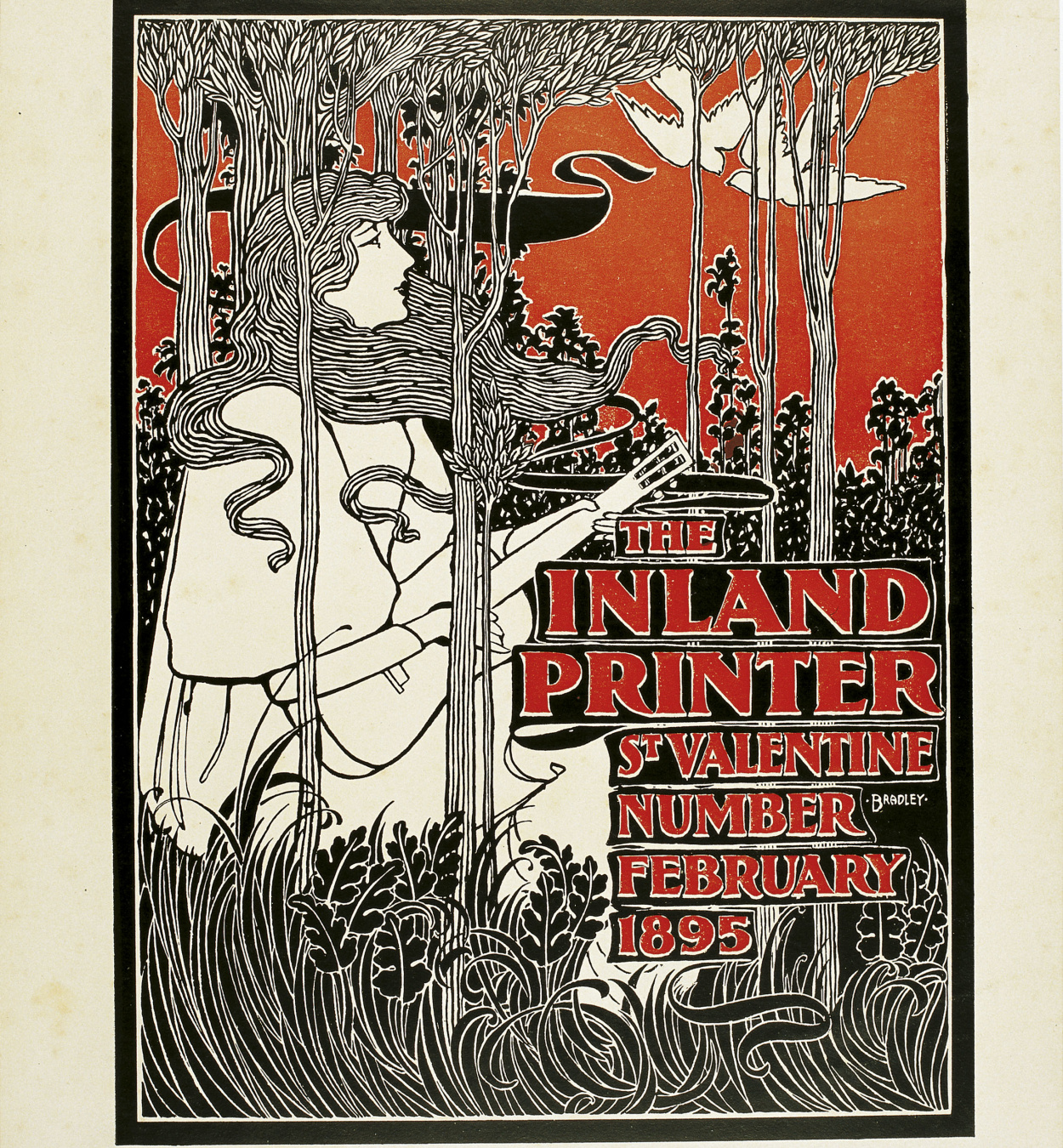 The Inland Printer. St. Valentine Number William Henry Bradley - The Inland Printer. St. Valentine Number - 1895