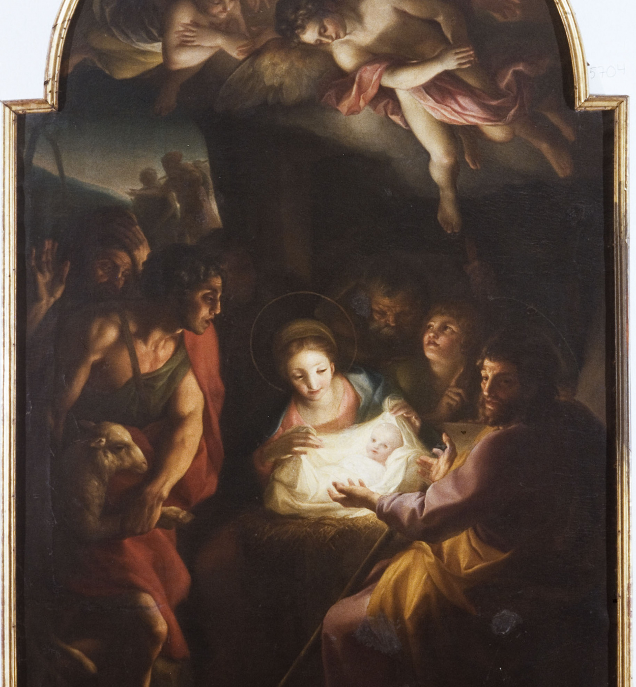 Adoration of the Shepherds Carlo Giuseppe Ratti - Adoration of the Shepherds - 1773