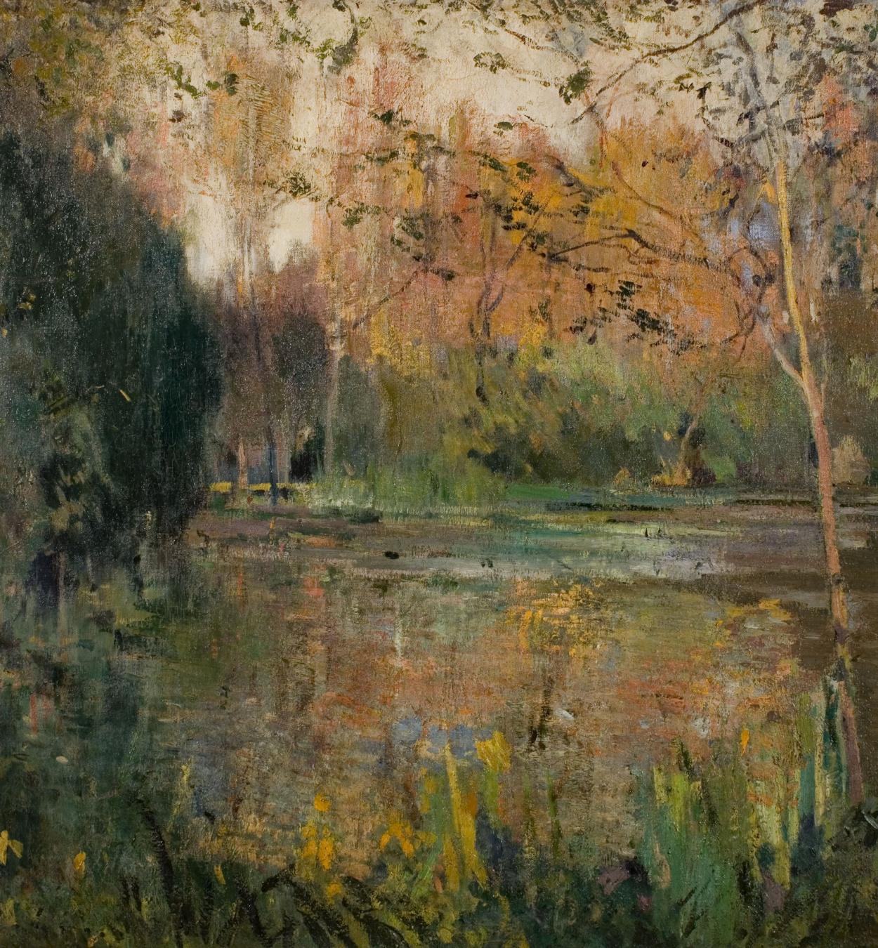Lilies and Mud Joaquim Mir - Lilies and Mud - Circa 1918