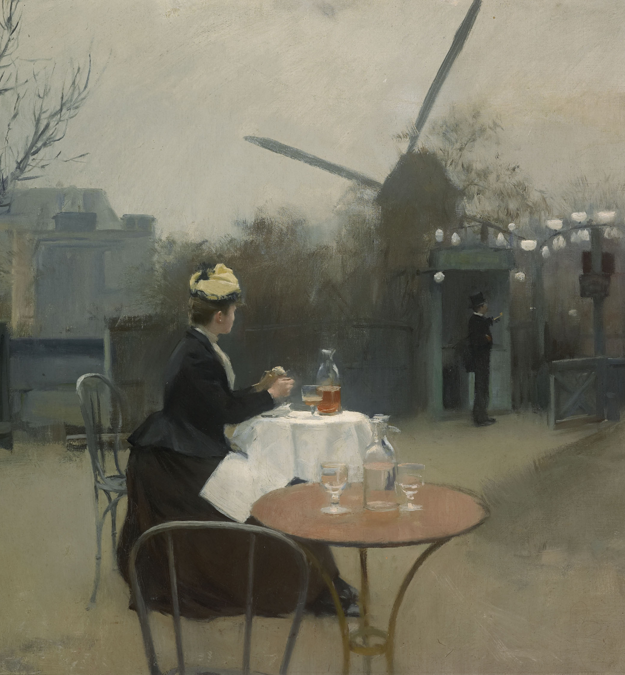 Plein air Ramon Casas - Plein air - París, cap a 1890-1891