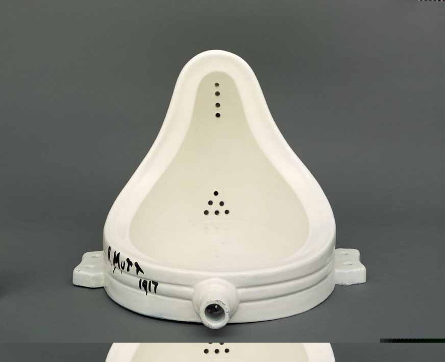 Font, Marcel Duchamp, 1917