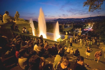 Montjuïc de Nit. Dissabte 3 de juliol Montjuïc de Nit. Dissabte 3 de juliol