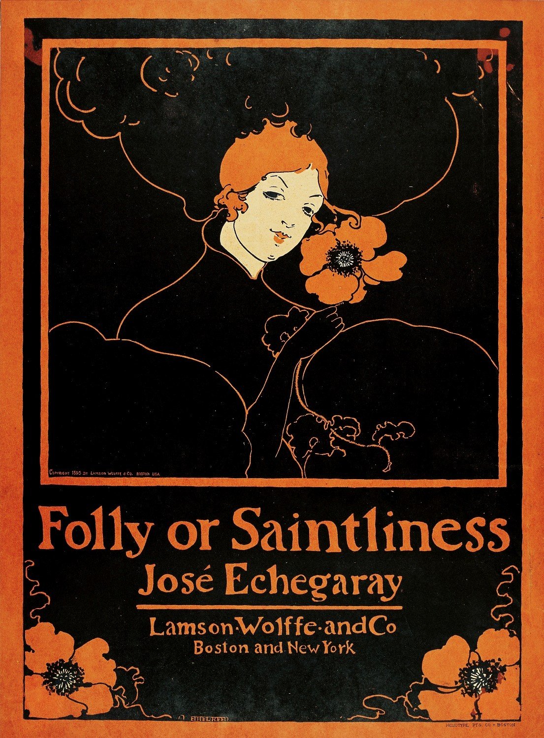 Folly or Saintliness, Ethel Reed, 1895 Folly or Saintliness, Ethel Reed, 1895