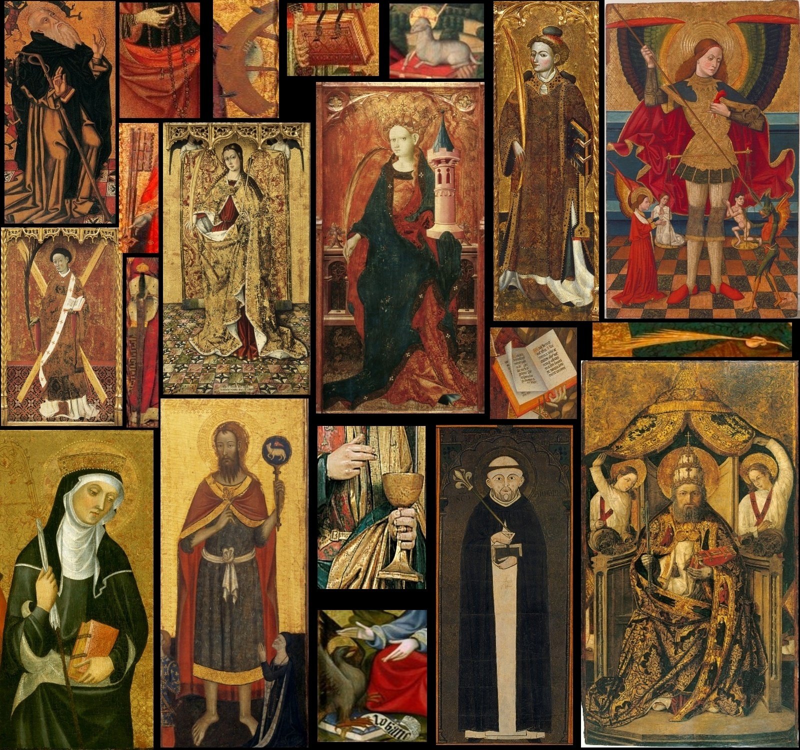 Who is who. Saints and protagonists of the collection of Gothic art - virtual tour