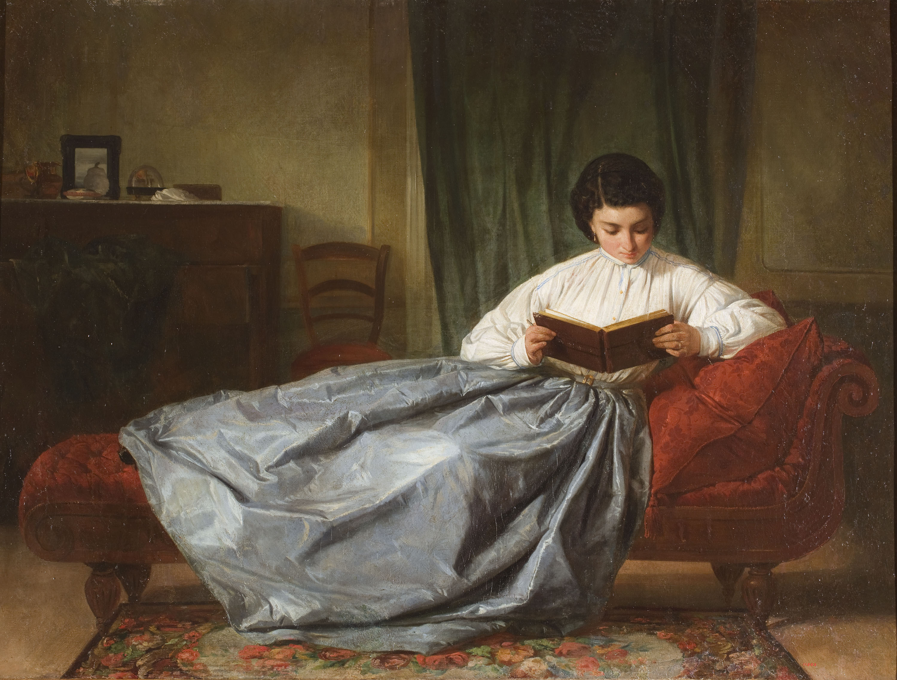 Browsing the Album Josep Duran - Browsing the Album - Circa 1872