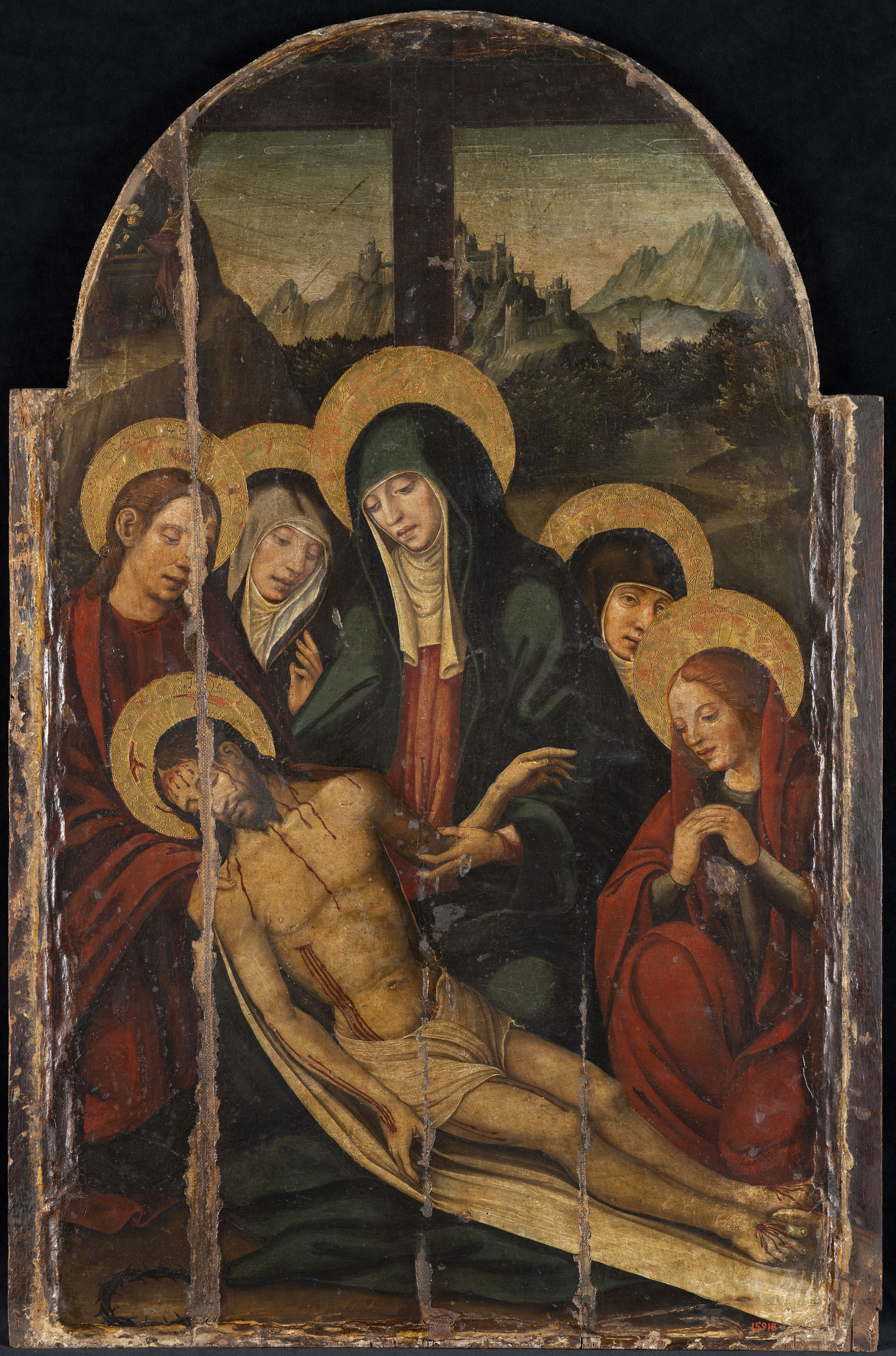 Anònim. València - Plany sobre Crist mort - Primer quart del segle XVI