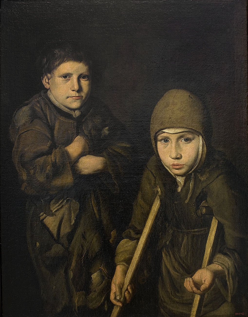 Niños mendigos