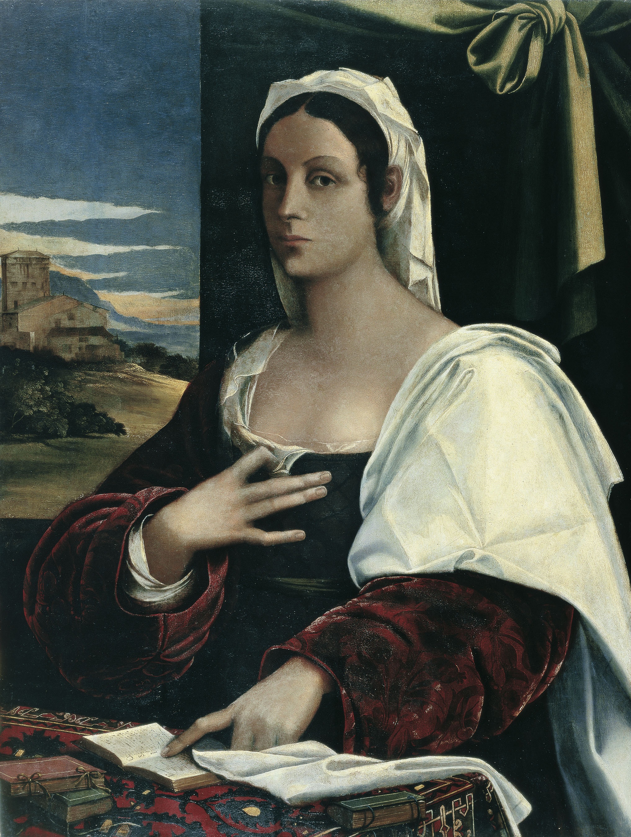 Sebastiano Luciani dit &quot;Sebastiano del Piombo&quot; - Vittoria Colonna [?] - 1520-1525