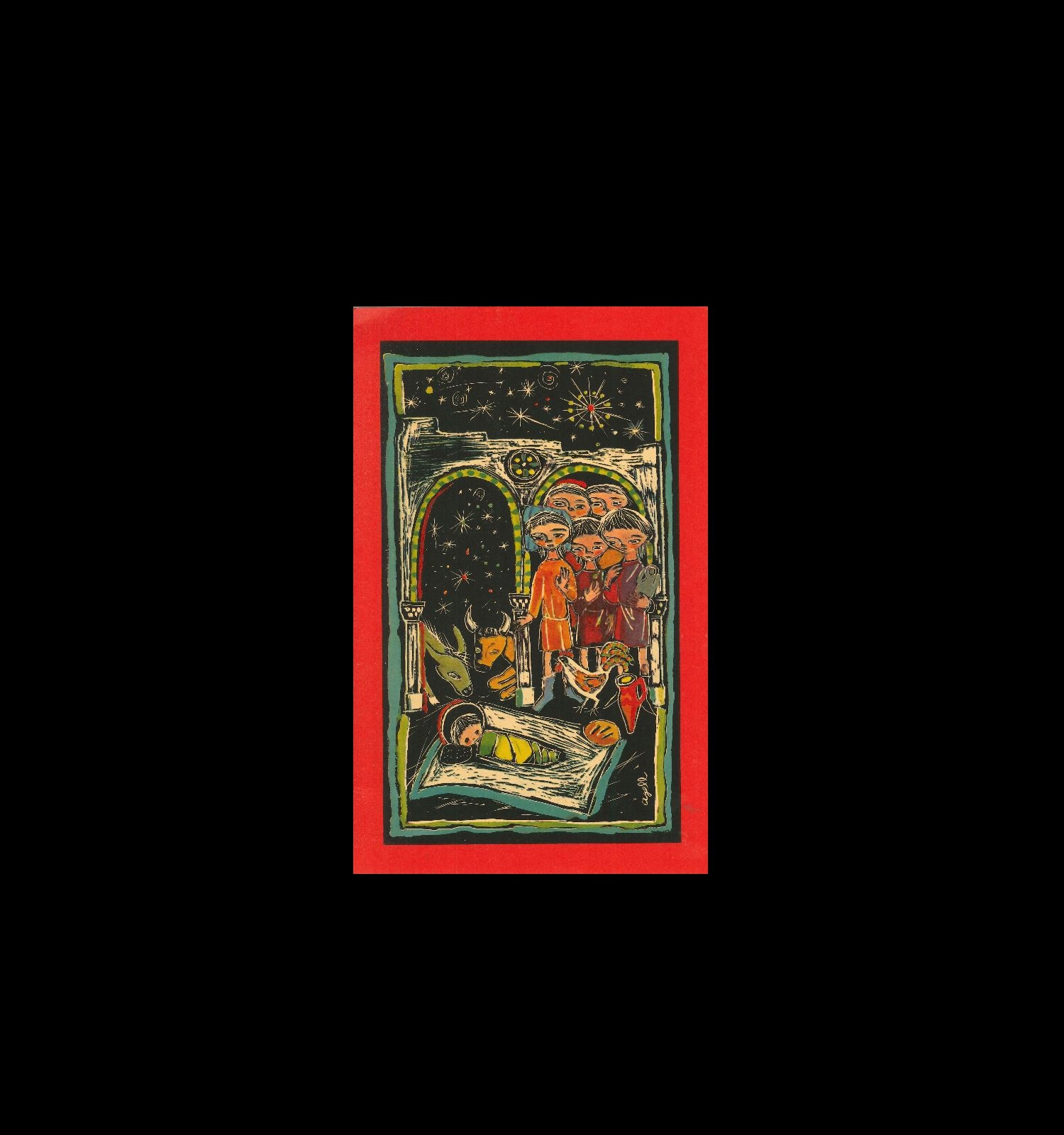 FELICITACIÓ  DE NADAL, 1962