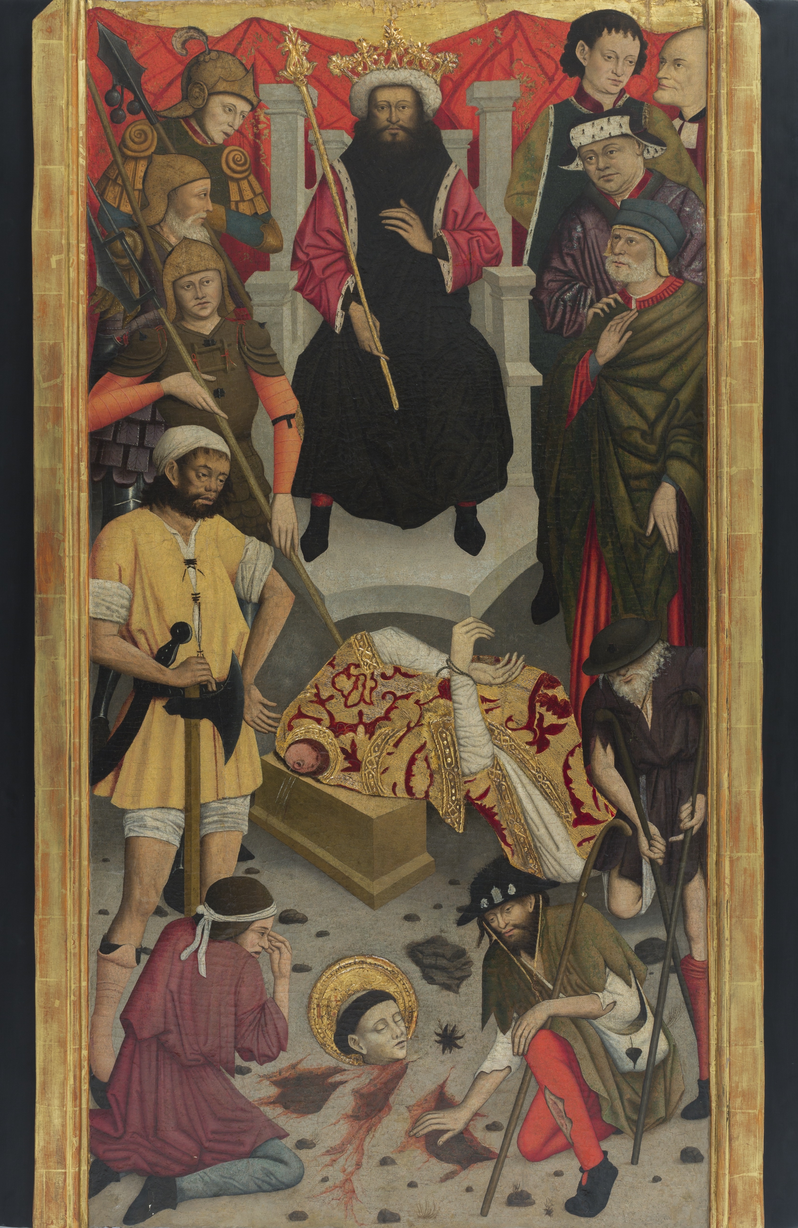 Decapitación de san Baudilio, Lluís Dalmau