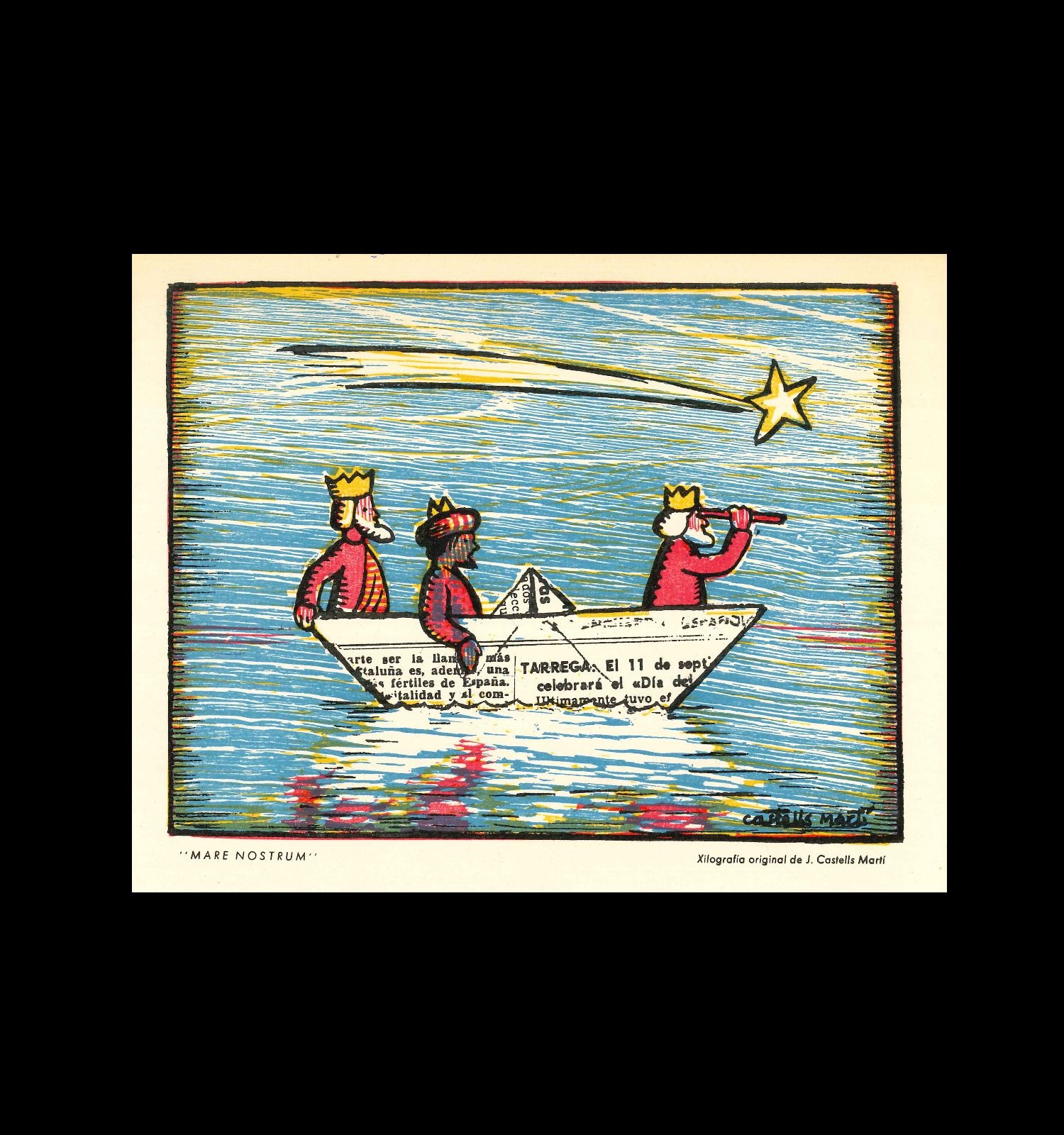 FELICITACIÓ  DE NADAL, 1966