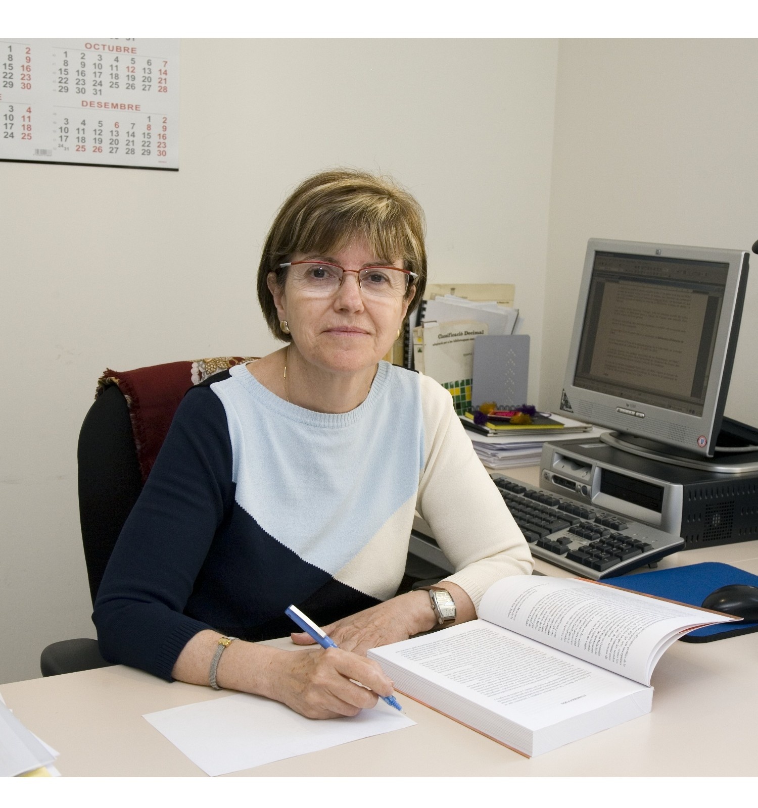 Rosa Reixats, directora de la Biblioteca