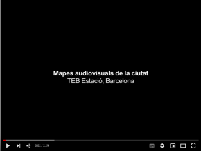  Mapes audiovisuals de la ciutat: El meu barri