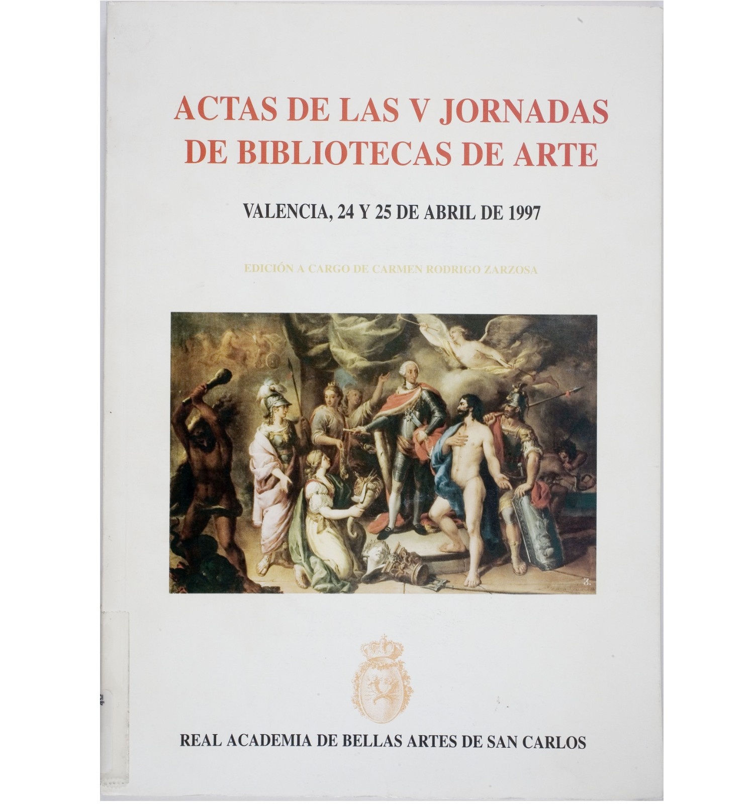 Actes del V Encuentro de Bibliotecas de Arte de España y Portugal