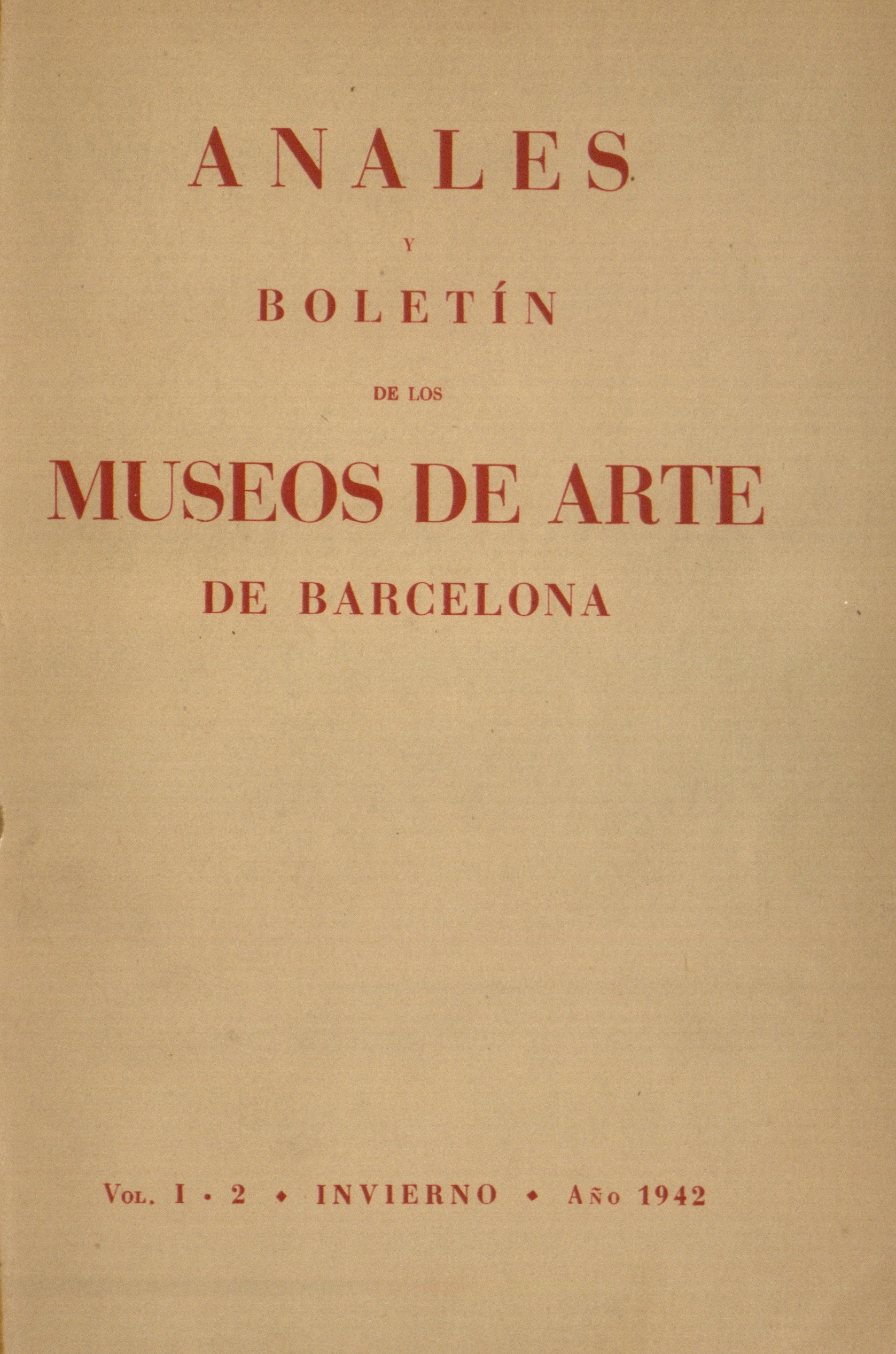 Vol. 1, núm. 2 (1942) 