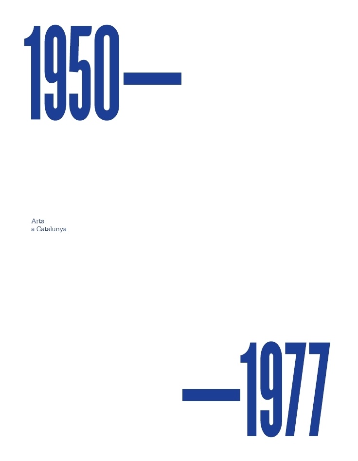 1950-1977 Arts a Catalunya 978-8480432771