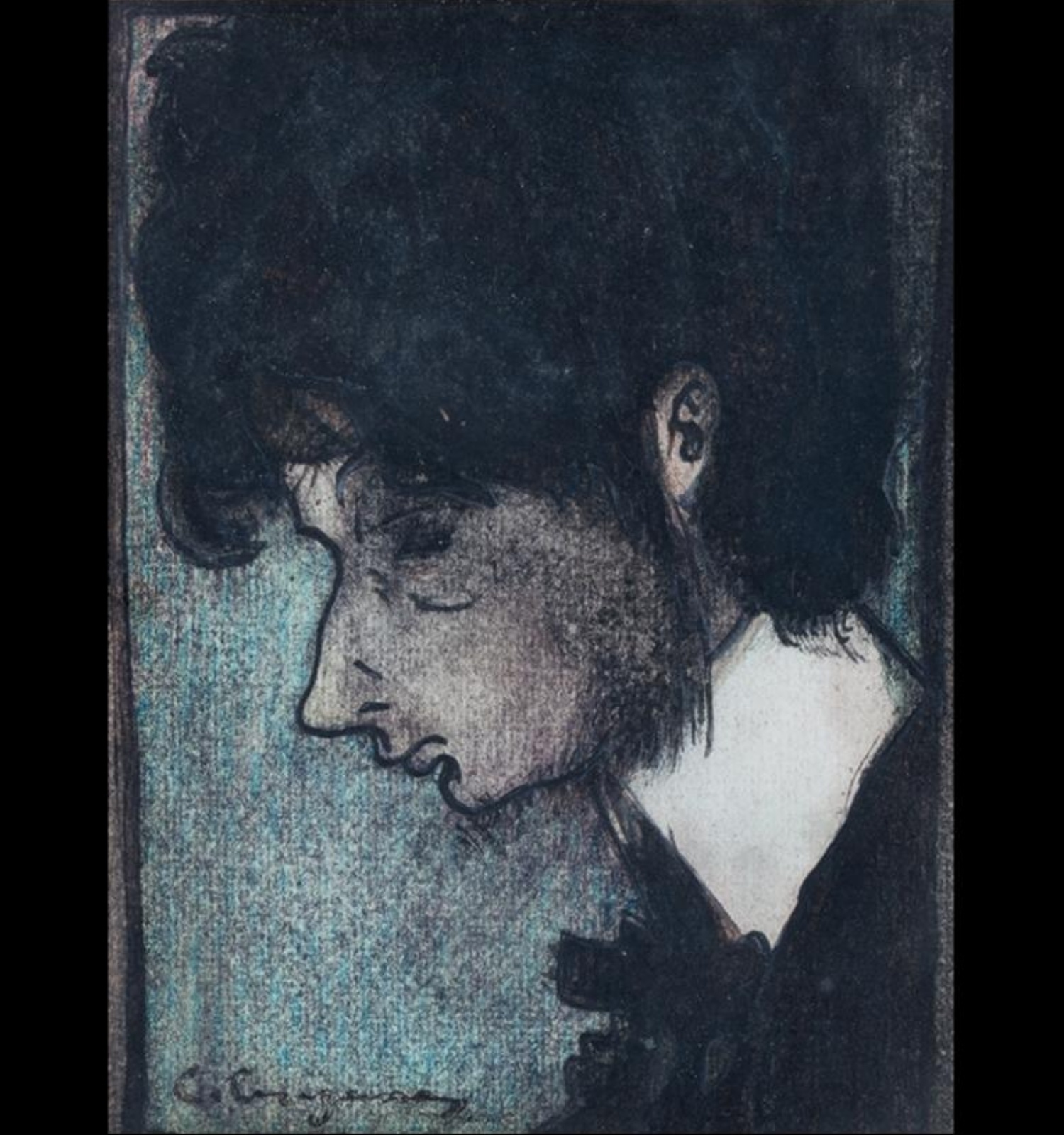 Carles Casagemas, Autoretrat, c.1900. Col·lecció Artur Ramon, Barcelona Carles Casagemas, Autoretrat, c.1900. Col·lecció Artur Ramon, Barcelona