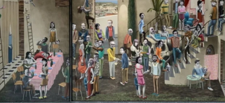 Artistes al museu | Vanity fair (un altar sense heroi)