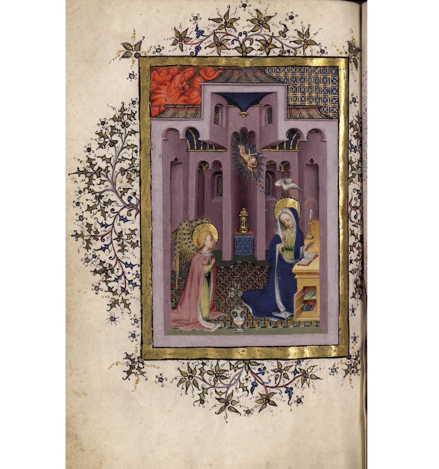 Bernat Martorell, Saltiri ferial i llibre d’Hores, 1430-1435 / Arxiu Històric de la Ciutat de Barcelona, ms.8A-398