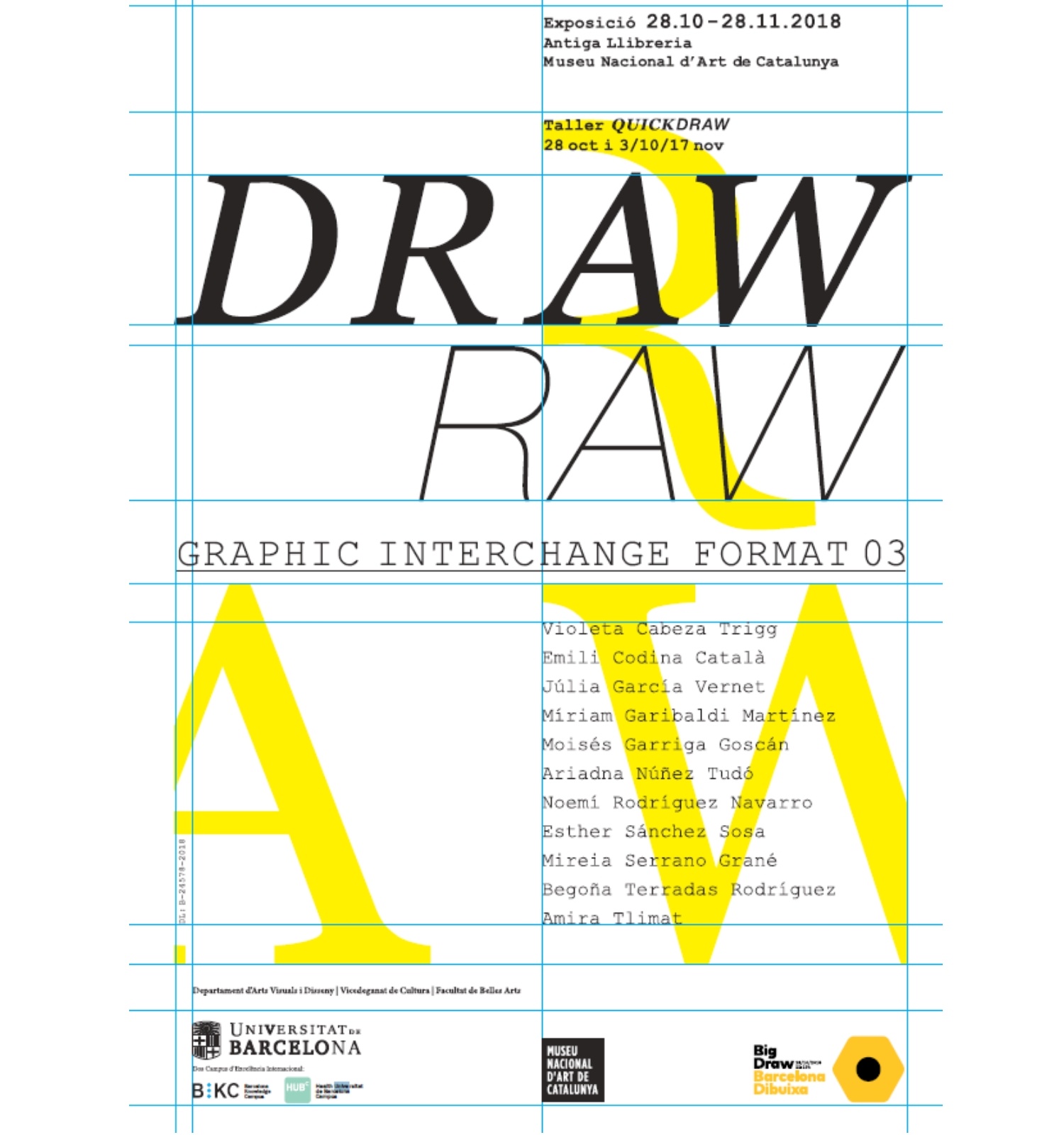 Draw_Raw_Graphic Interchange Format 03_2018. Big Draw 2018