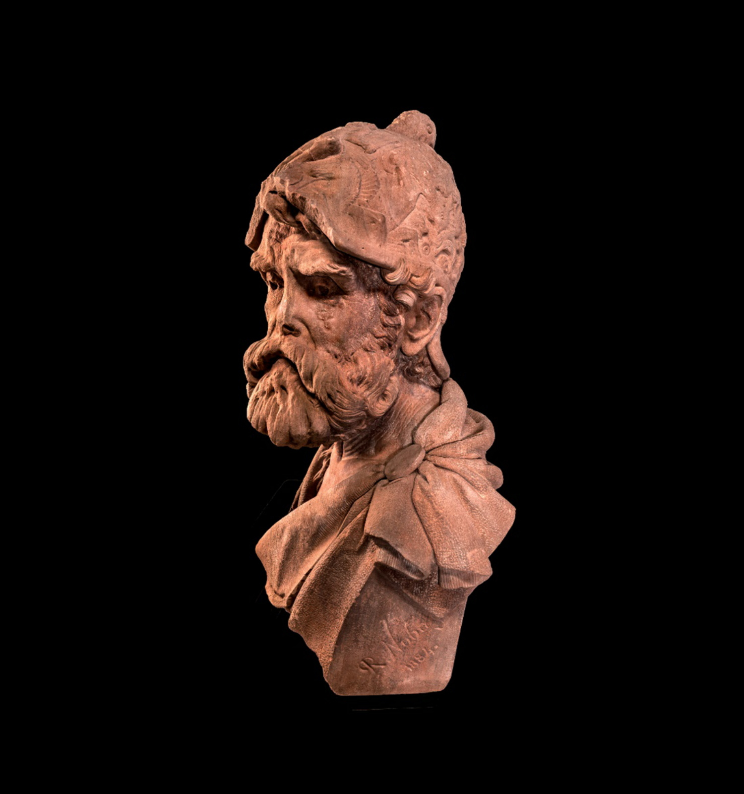 El bust de Rossend Nobas, Antoni Gaudí. © Pere Vivas - Triangle El bust de Rossend Nobas, Antoni Gaudí. © Pere Vivas - Triangle