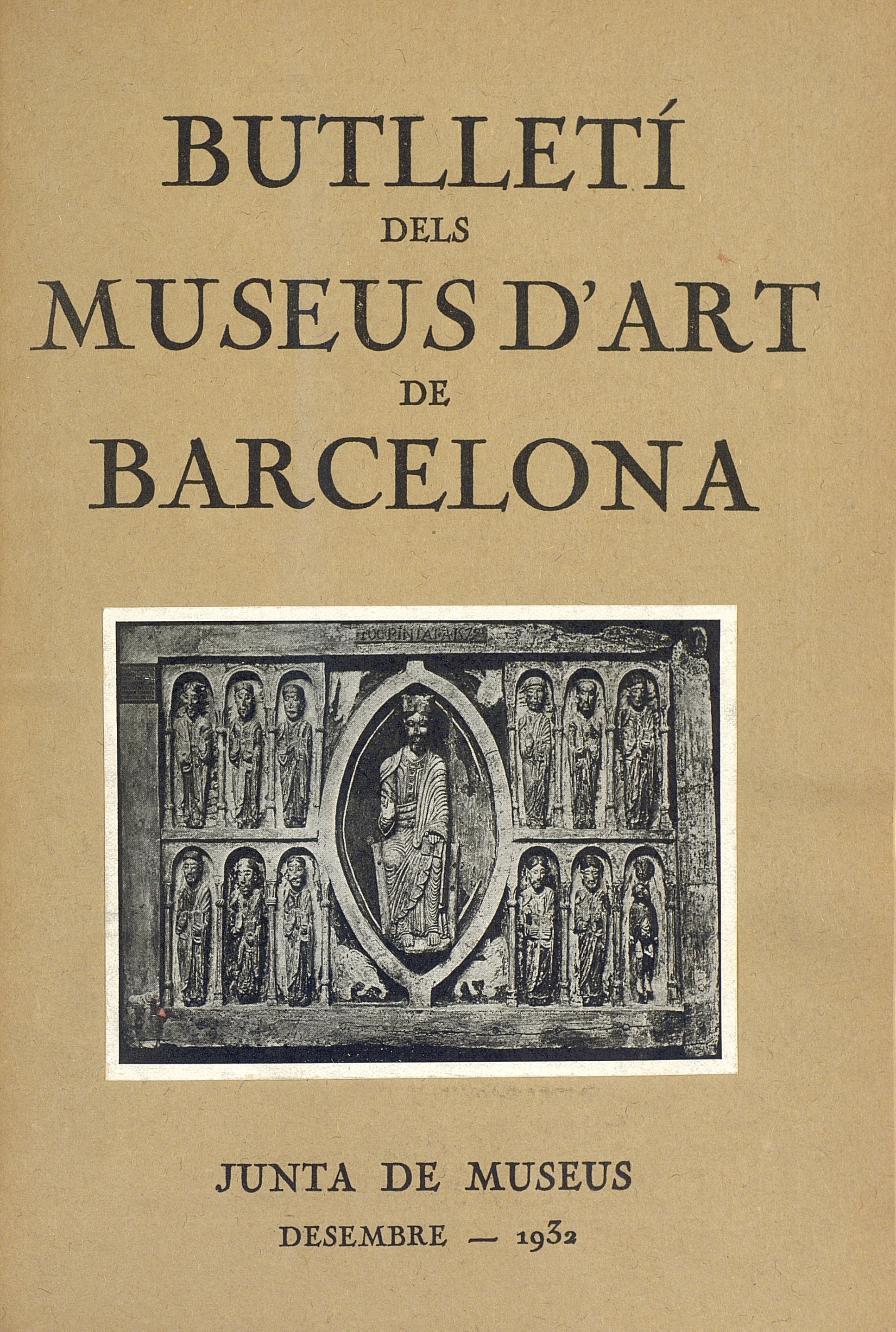 Vol. 2, núm. 19 (desembre 1932) 