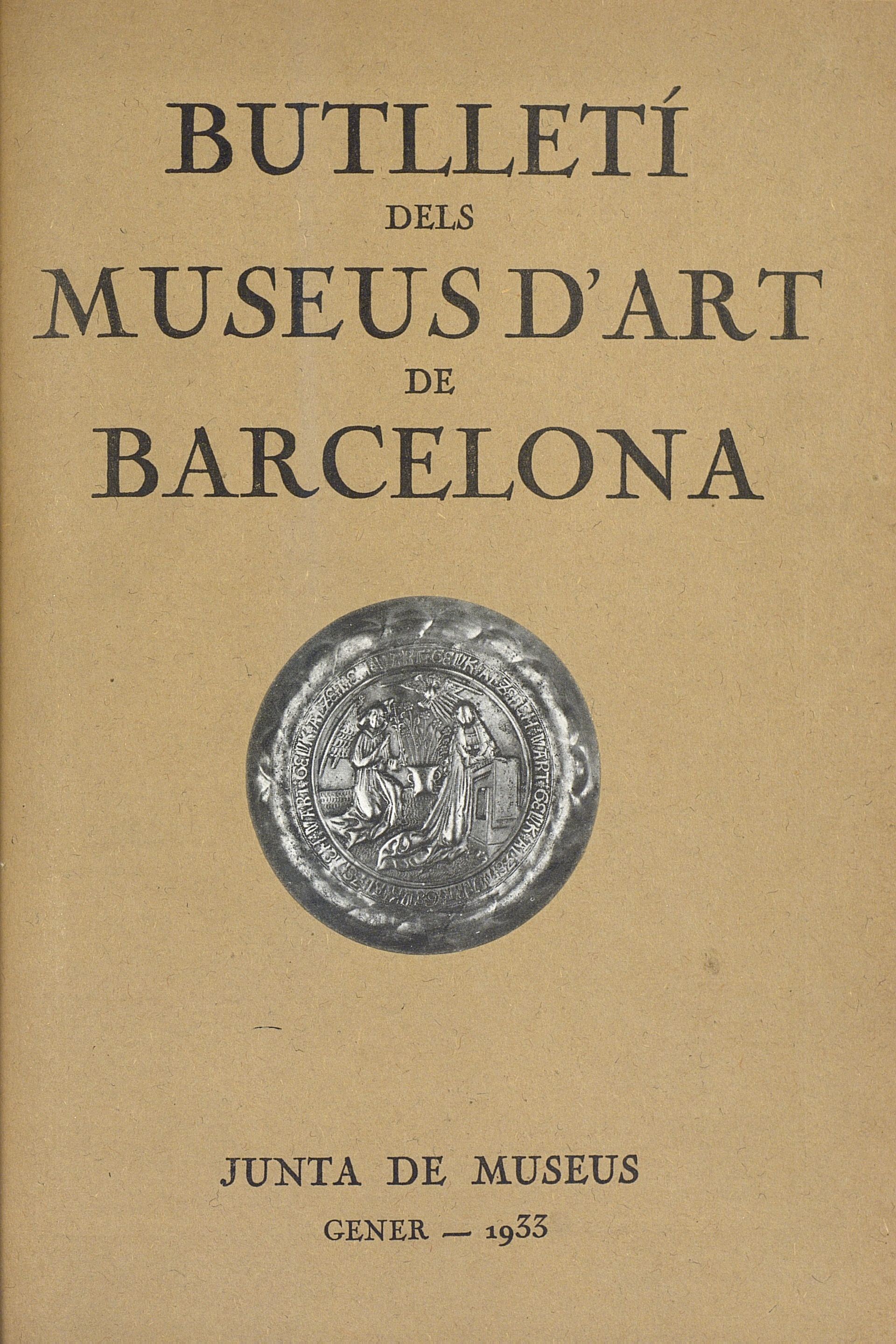 Vol. 3, núm. 20 (gener 1933) 