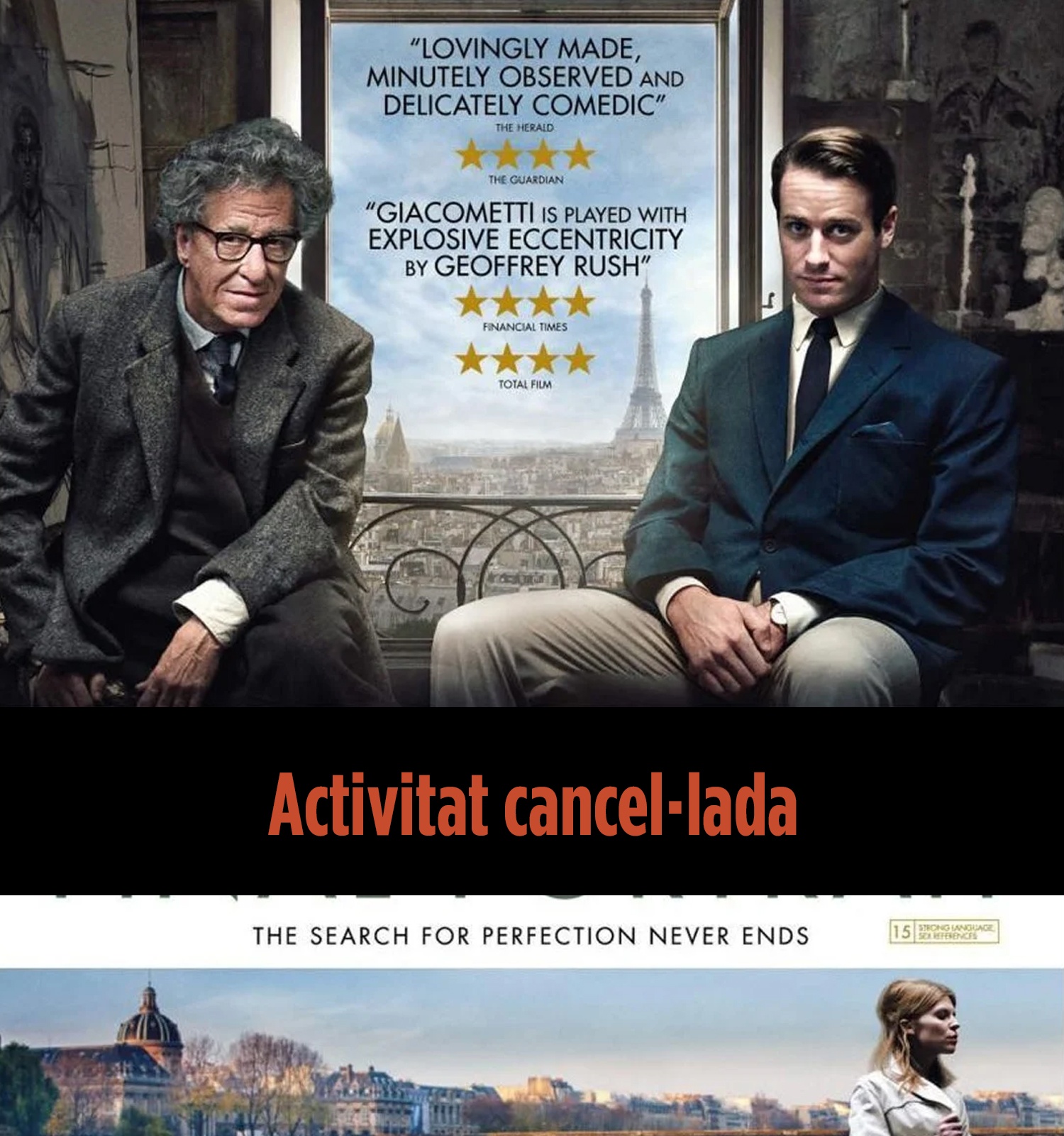 Cartell de la pel·lícula Final Portrait Cartell de la pel·lícula Final Portrait