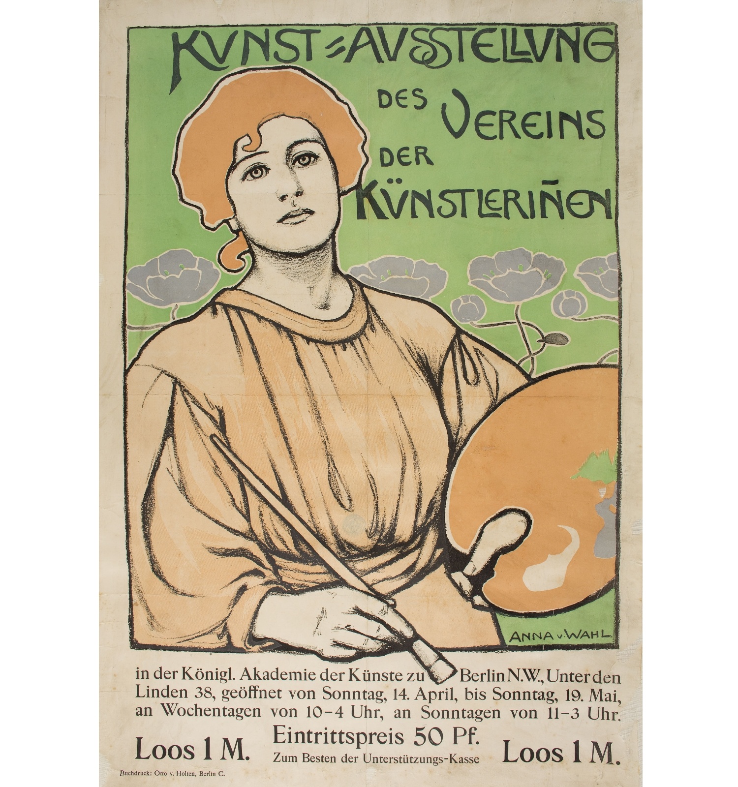 Kunst=Ausstellung des Vereins der Künstleriñen