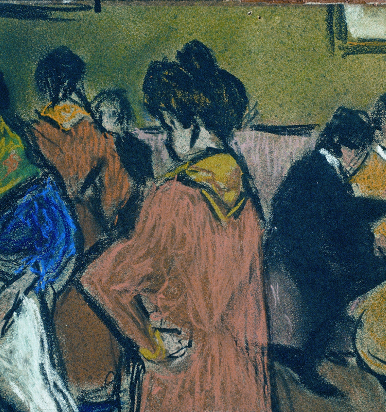 Carles Casagemas, Casa de cites (detall), c.1900. Museu Nacional d'Art de Catalunya Carles Casagemas, Casa de cites (detall), c.1900. Museu Nacional d'Art de Catalunya