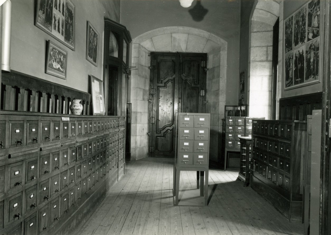 La Biblioteca a l’antic Arsenal, seu del Museu d’Art Modern, a la Ciutadella