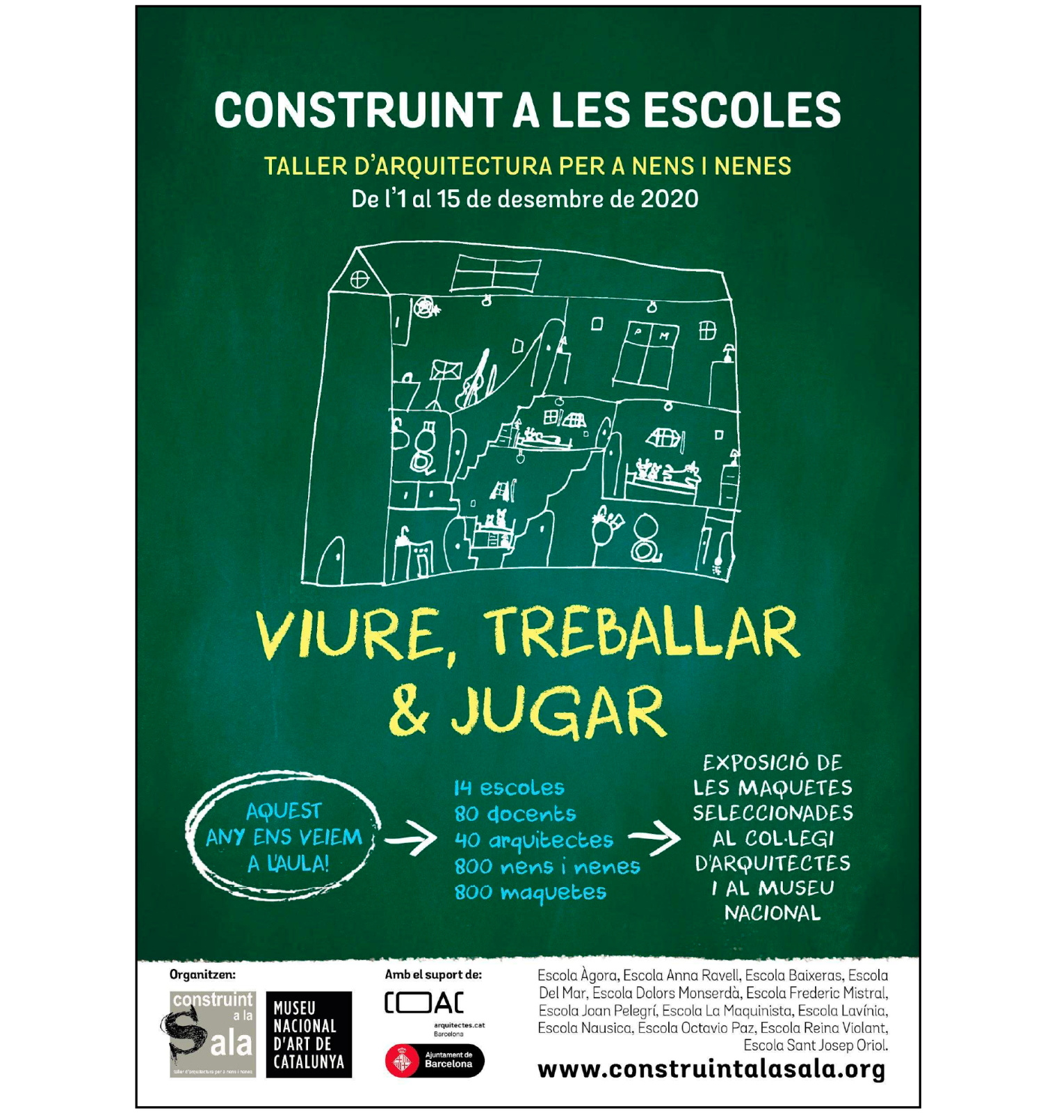 Construint a la Sala 2020: Construint a les escoles