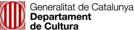 Logo Departament de cultura. Generalitat de Catalunya