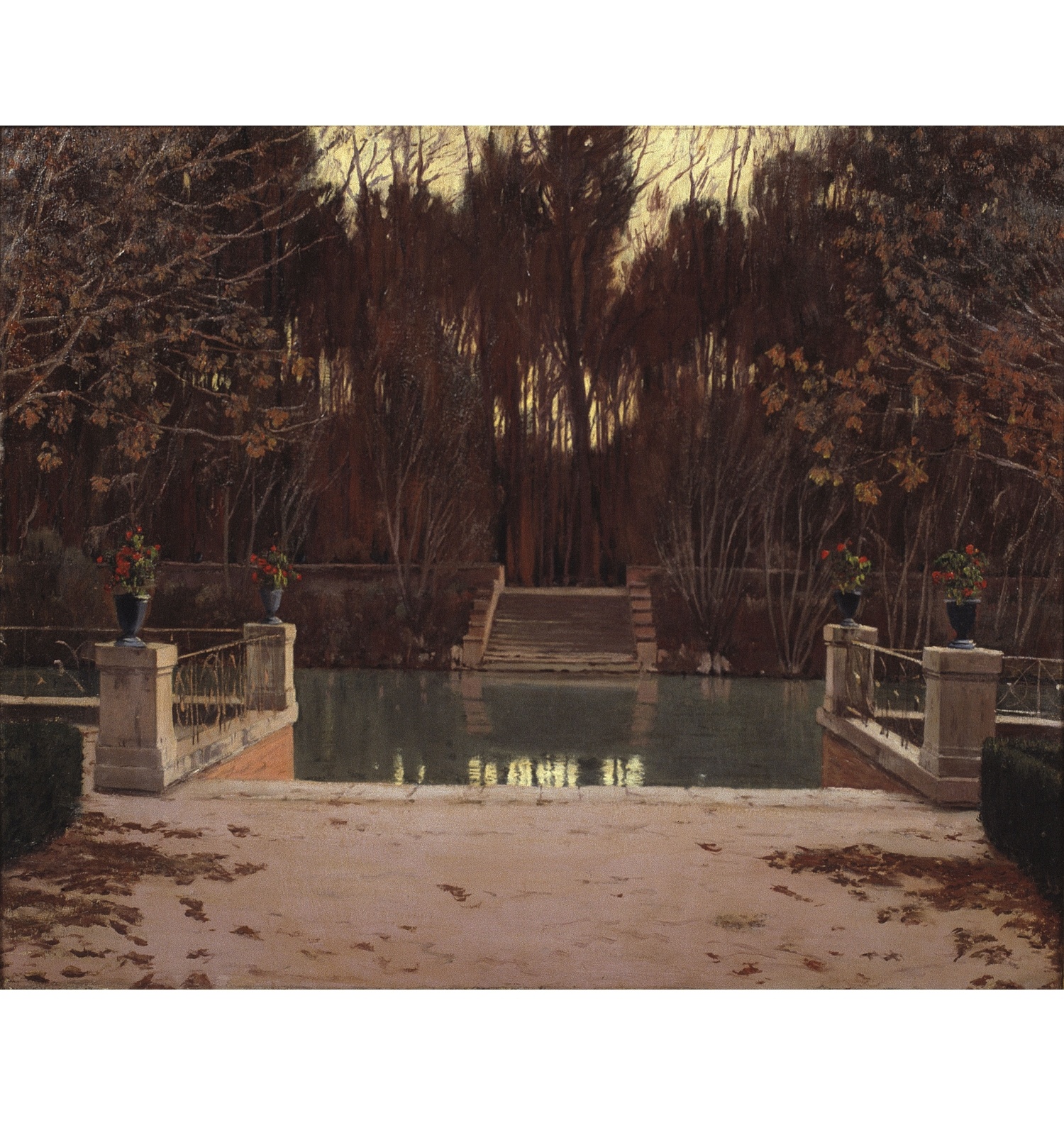 L&#039;embarcador, Santiago Rusiñol, Aranjuez, 1911