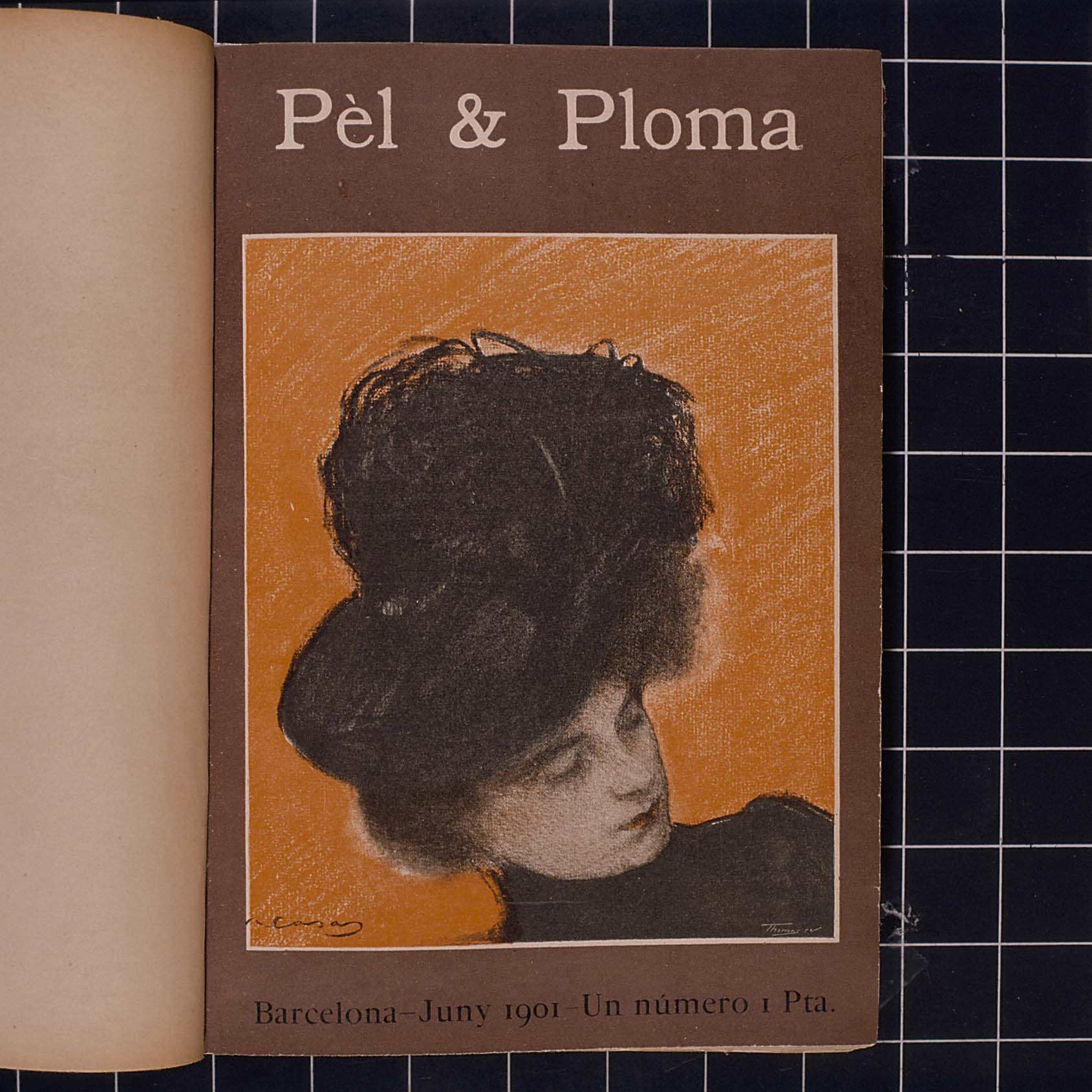 Pèl &amp; ploma. Juny de 1901, vol. 3, núm. 77. Barcelona, 1899-1903