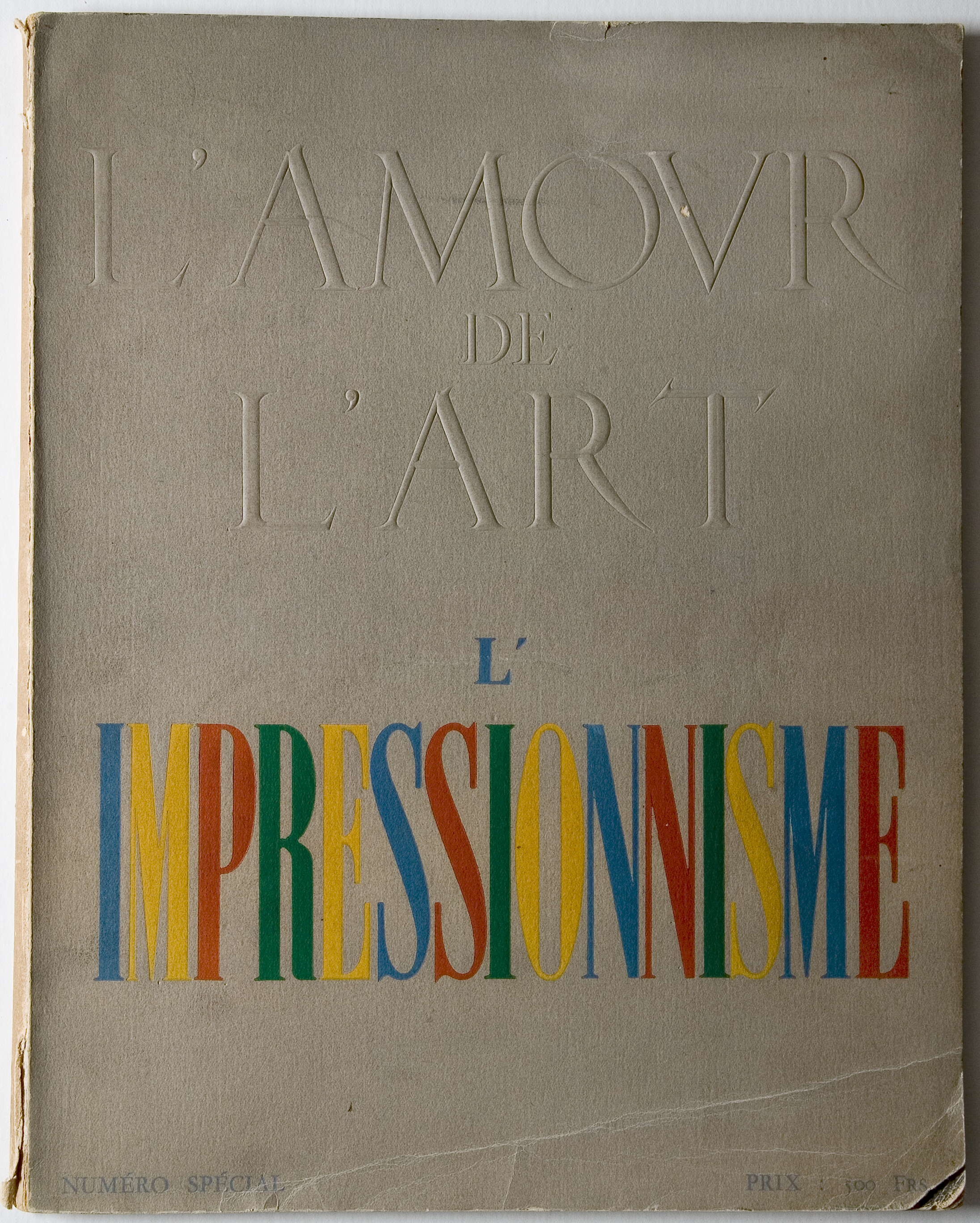 L&#039;Amour de l&#039;art. 1947, any 27, núm. 21/22. Paris, 1945-195?