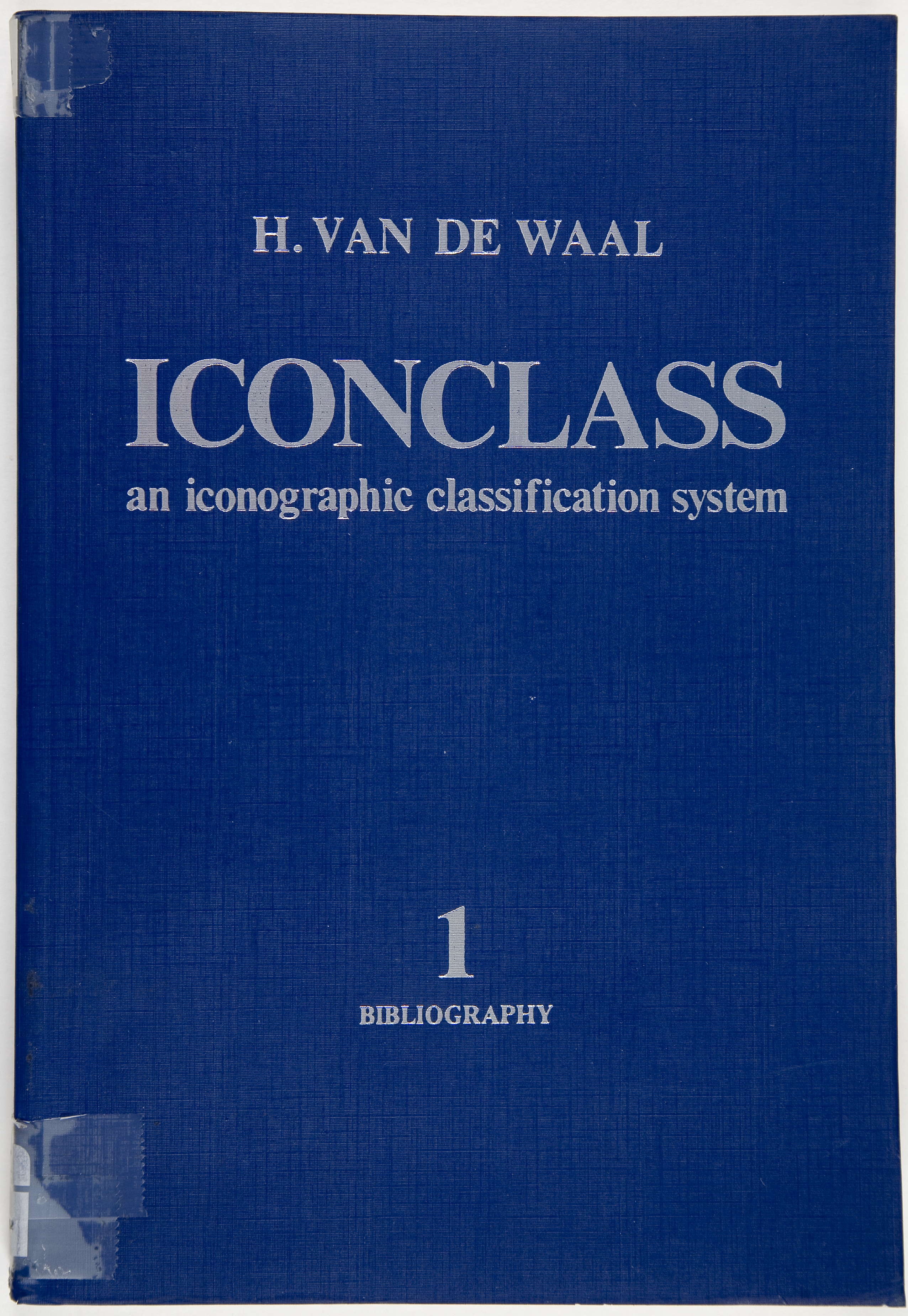 H. van de WAAL, Iconclass: an iconographic classification system. Amsterdam: North-Holland Pub. Co., 1973