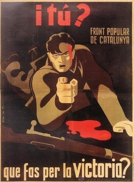 Cartell I tu que fas per la victòria?